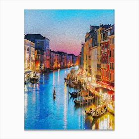 Venice S Grand Canal Canvas Print