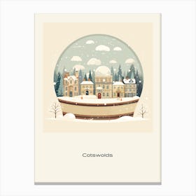 Cotswolds United Kingdom 2 Snowglobe Poster Canvas Print