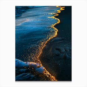 Golden Sand 3 Canvas Print