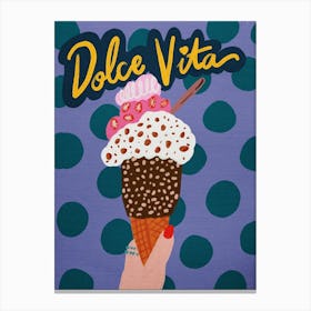 Dolce Vita 3 Canvas Print