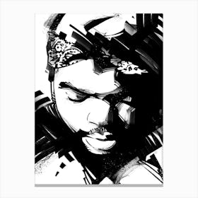 Ice Cube I Canvas Print