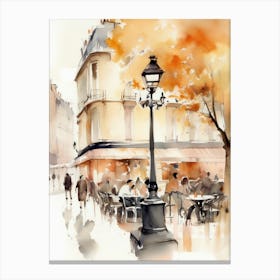 Paris Street Art Canvas Print