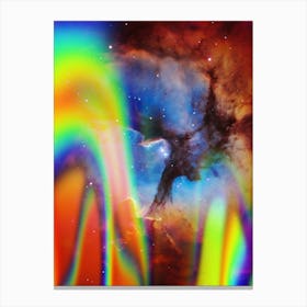 Rainbow Nebula Canvas Print