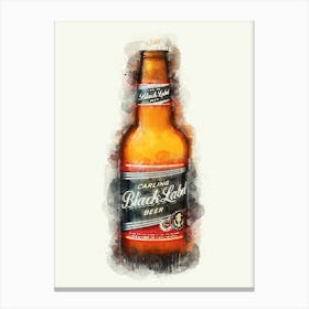 Carling Black Label Canvas Print