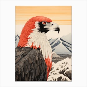 Bird Illustration California Condor 2 Canvas Print