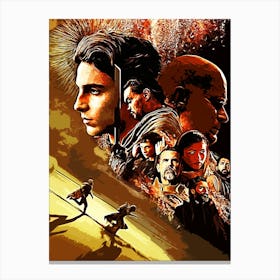 dune movie 19 Canvas Print