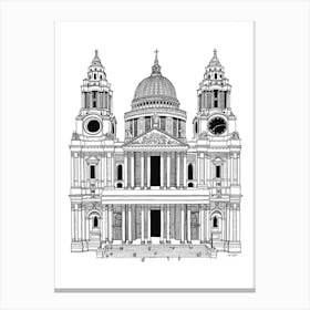St Pauls Cathedral Canvas Print