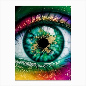 Rainbow Eye Canvas Print