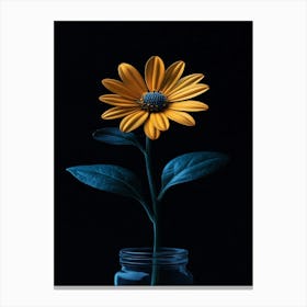 Daisy In A Jar Canvas Print