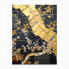 Kintsugi Golden Repair Japanese Style 6 Canvas Print