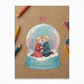 Snowglobe Canvas Print