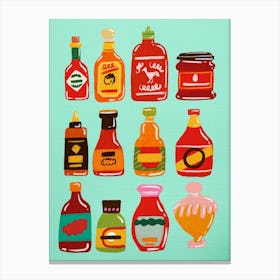 Hot Sauce 1 Canvas Print