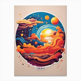 Planets Canvas Print