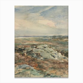 View Of The Moors Canvas Print
