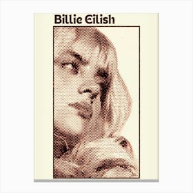 Billie Eilish 4 Canvas Print