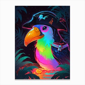 Pirate Bird 1 Canvas Print