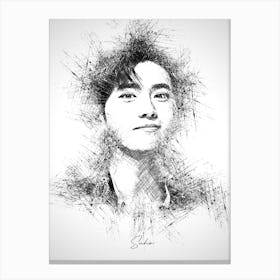 Suho Exo Canvas Print