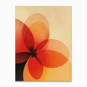 Abstract Flower 18 Canvas Print