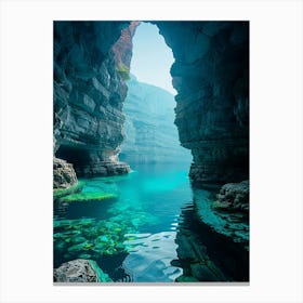 Cave In The Rock 35 Canvas Print