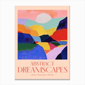 Abstract Dreamscapes Landscape Collection 21 Canvas Print
