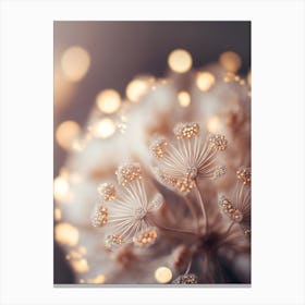 Sparkling Flowers Canvas Print