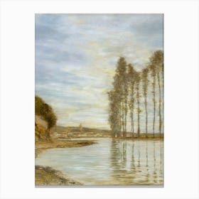 'The Trees By The Water' Canvas Print