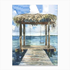 Swinging Hut Canvas Print