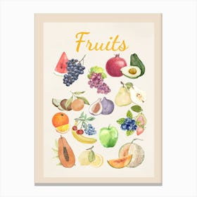 Fruits 1 Canvas Print