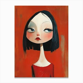 Asian Girl 1 Canvas Print