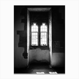 Shadow Of Old Window // London Travel Photography Canvas Print