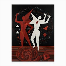 Dancers Canvas Print