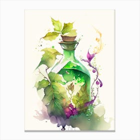 Poison Ivy Potion Pop Art 2 Canvas Print