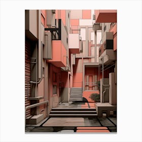 Urban Geometric 8 Canvas Print