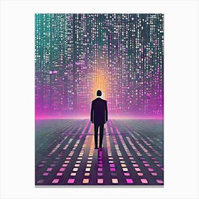 Satoshi Nakamoto Canvas Print