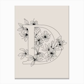 FloralD Canvas Print