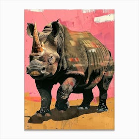 Rhino Canvas Print 1 Canvas Print