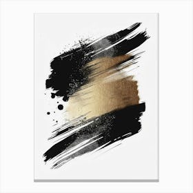 Abstract Brush Strokes 44 Canvas Print