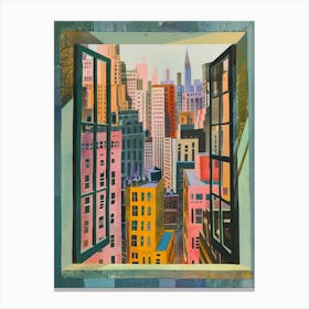 New York City View - city prints Canvas Print
