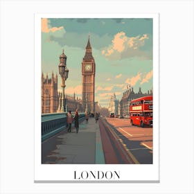 London Big Ben Canvas Print