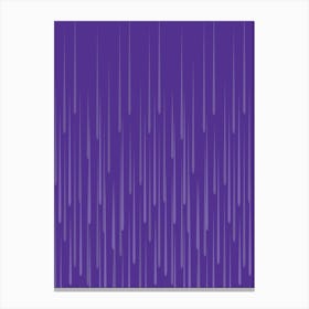 Purple Rain Canvas Print