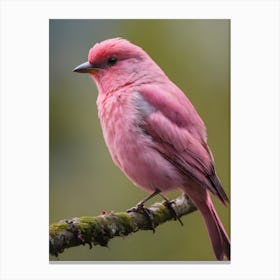 Pink Bird 0 Canvas Print