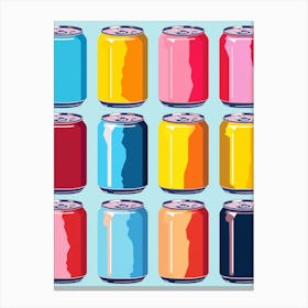 Soda Can Pop Art Canvas Print