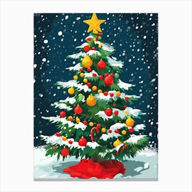 Christmas Tree 3 Canvas Print