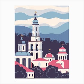 Ukrainian City Canvas Print