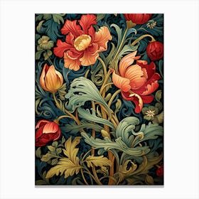 William Morris Flowers 3 Canvas Print