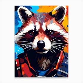 Rocket Raccoon 1 Canvas Print