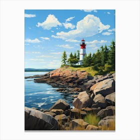 Lighthouse 6 Canvas Print