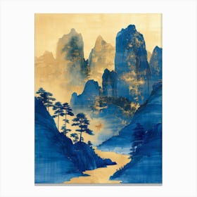 Chinese Mountains 93 Canvas Print