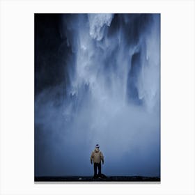 Icelandic Waterfall Canvas Print
