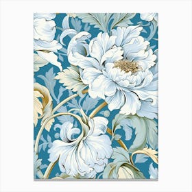 Wallpaper Floral Pattern 1 Canvas Print